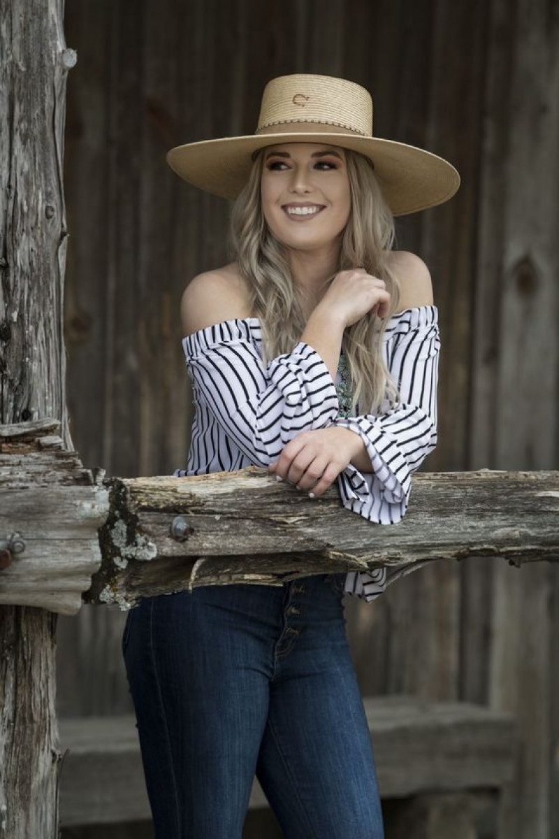 Bardot Top Cowgirl Fashion Wardrobe Ideas With Dark Blue And Navy Jeans, Vaquera Hat By Charlie 1 Horse: charlie 1 horse navajo straw hat,  charlie 1 horse vaquera palm hat,  charlie 1 horse richard petty,  charlie 1 horse,  baseball cap,  women's hat,  cowboy hat,  straw hat  